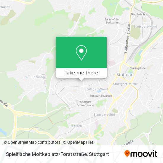 Spielfläche Moltkeplatz / Forststraße map