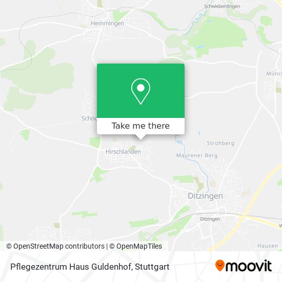 Pflegezentrum Haus Guldenhof map