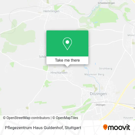 Карта Pflegezentrum Haus Guldenhof