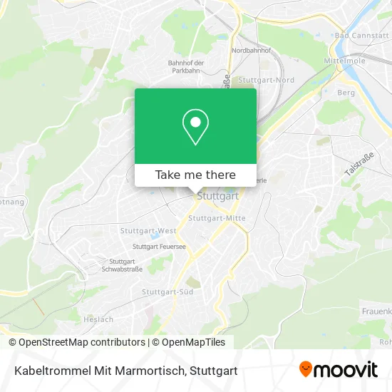 Карта Kabeltrommel Mit Marmortisch