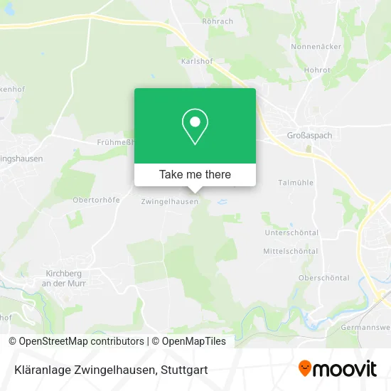 Карта Kläranlage Zwingelhausen