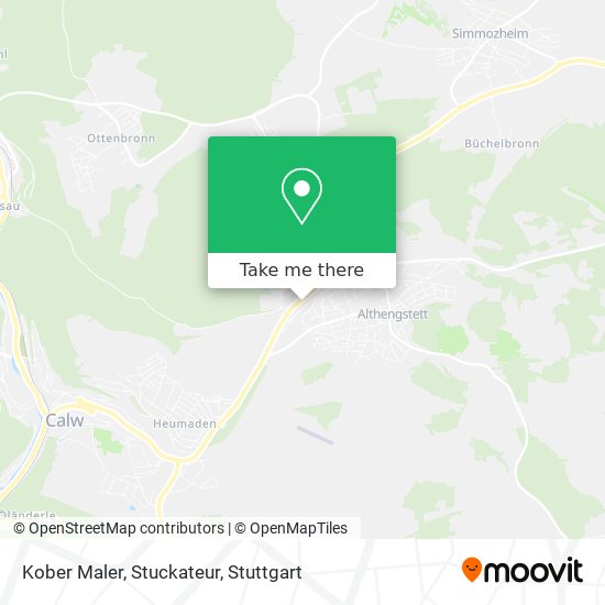 Kober Maler, Stuckateur map