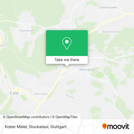 Карта Kober Maler, Stuckateur