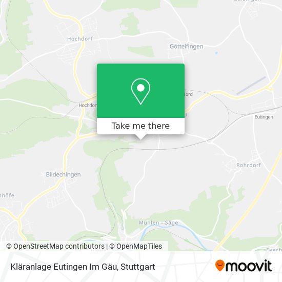 Kläranlage Eutingen Im Gäu map