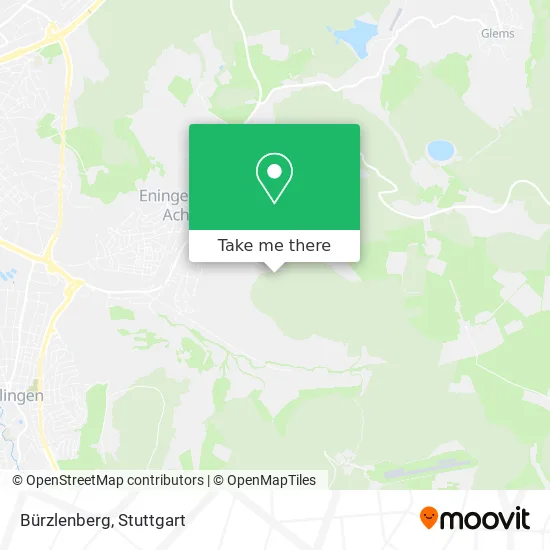 Карта Bürzlenberg