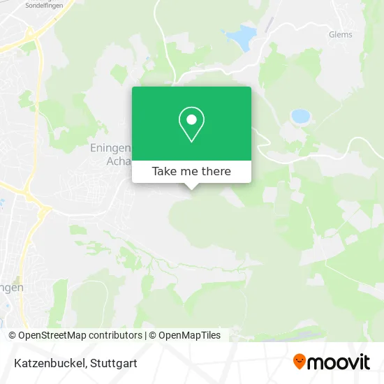 Карта Katzenbuckel