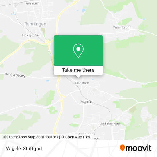 Карта Vögele