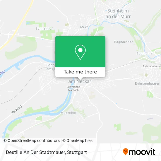 Карта Destille An Der Stadtmauer