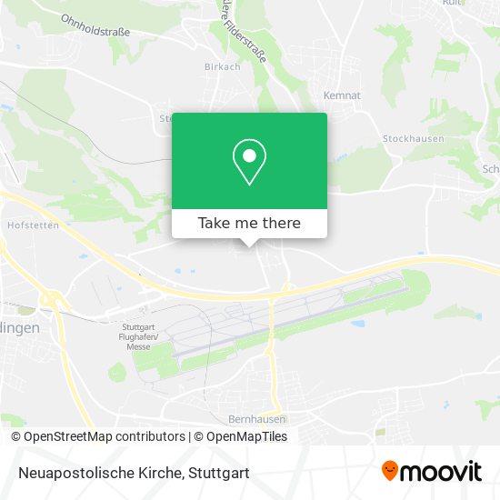Neuapostolische Kirche map