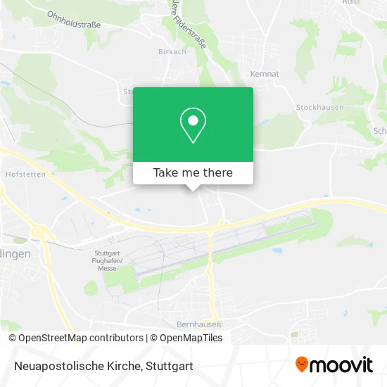 Карта Neuapostolische Kirche