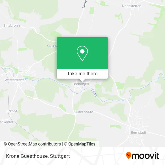 Gasthof Krone map
