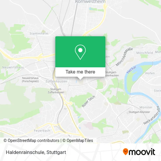 Карта Haldenrainschule