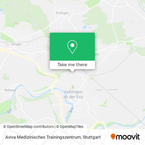 Aviva Medizinisches Trainingszentrum map