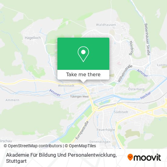 Akademie Für Bildung Und Personalentwicklung map