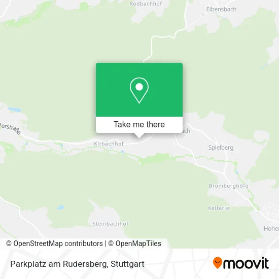 Карта Parkplatz am Rudersberg