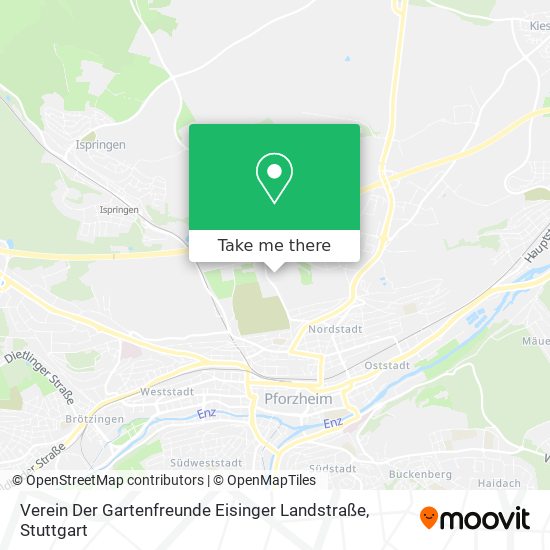 Verein Der Gartenfreunde Eisinger Landstraße map