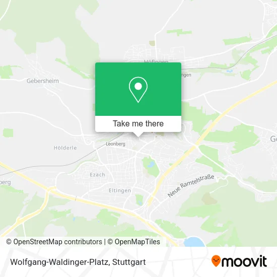 Карта Wolfgang-Waldinger-Platz