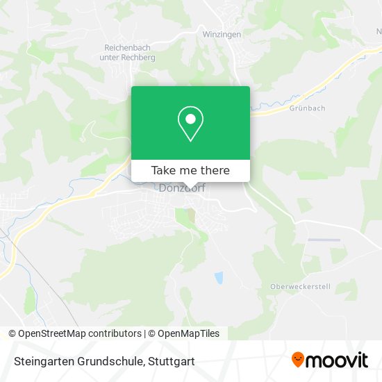 Steingarten Grundschule map