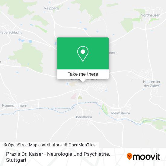 Praxis Dr. Kaiser - Neurologie Und Psychiatrie map