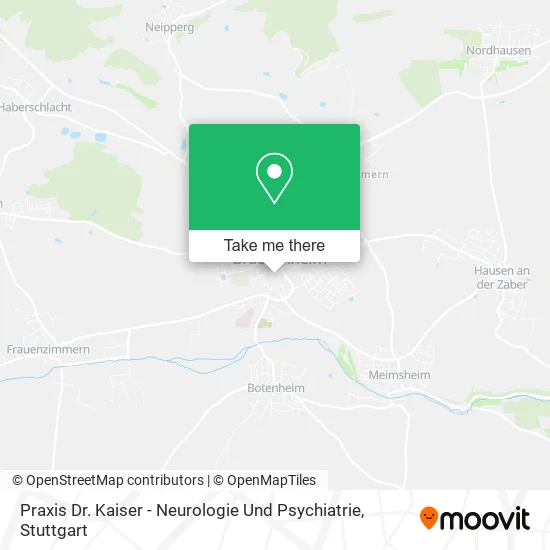 Карта Praxis Dr. Kaiser - Neurologie Und Psychiatrie