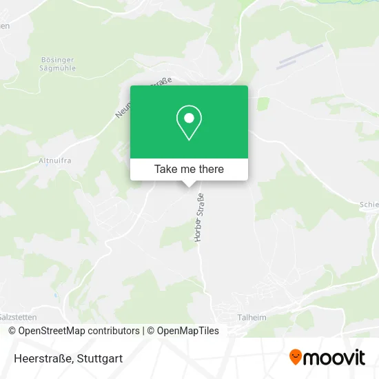 Карта Heerstraße