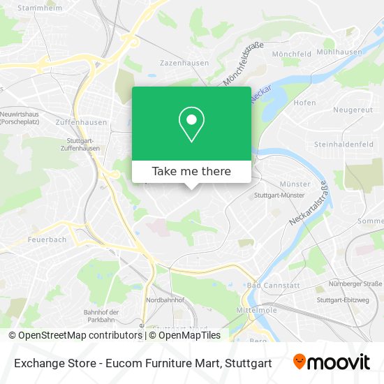 Exchange Store - Eucom Furniture Mart map