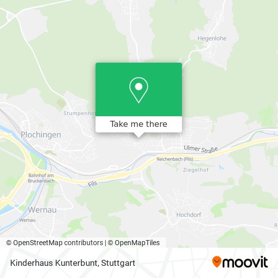 Kinderhaus Kunterbunt map