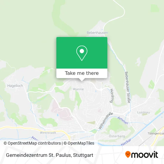 Карта Gemeindezentrum St. Paulus