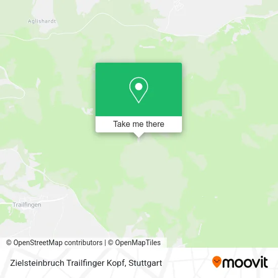 Карта Zielsteinbruch Trailfinger Kopf