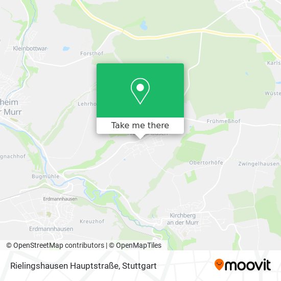 Rielingshausen Hauptstraße map