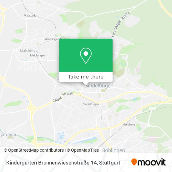Kindergarten Brunnenwiesenstraße 14 map
