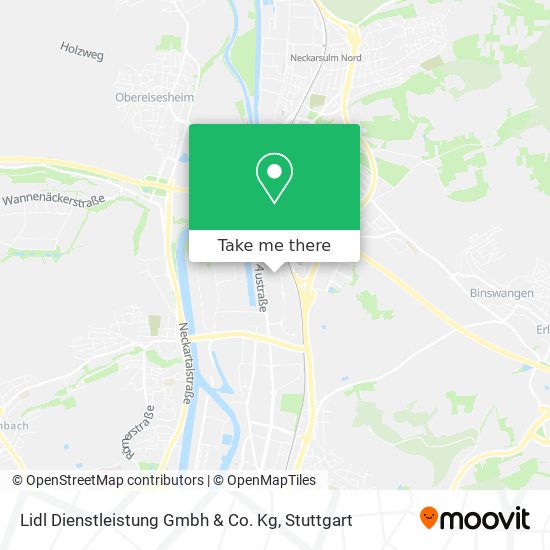 Lidl Dienstleistung Gmbh & Co. Kg map