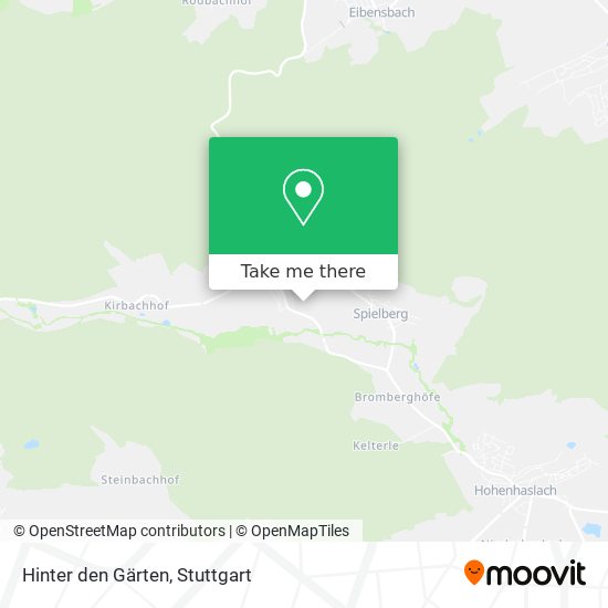 Hinter den Gärten map