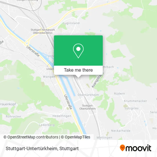 Карта Stuttgart-Untertürkheim