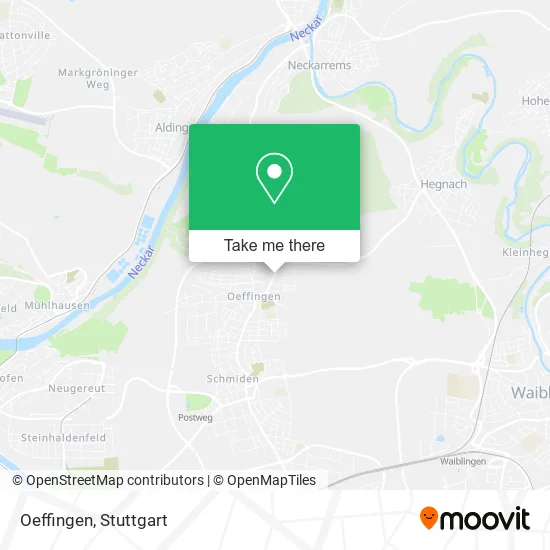 Карта Oeffingen