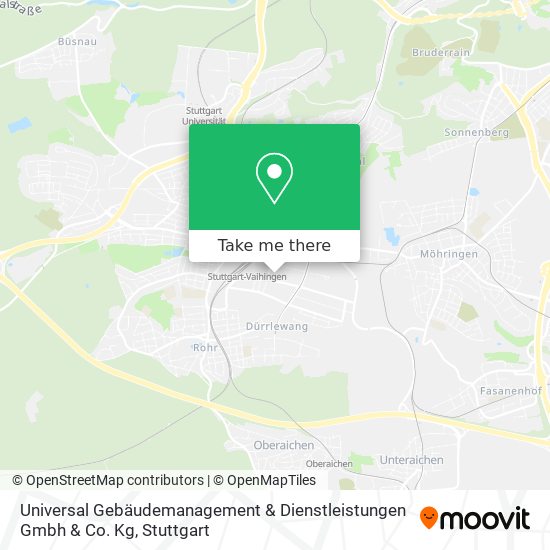 Universal Gebäudemanagement & Dienstleistungen Gmbh & Co. Kg map