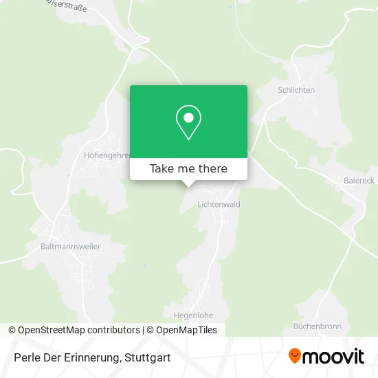 Карта Perle Der Erinnerung