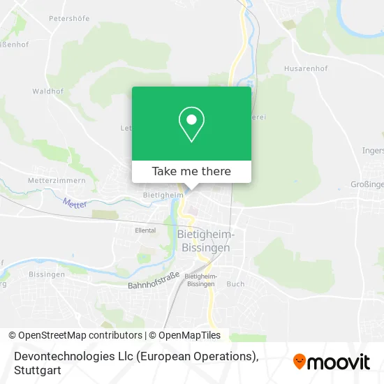 Devontechnologies Llc (European Operations) map