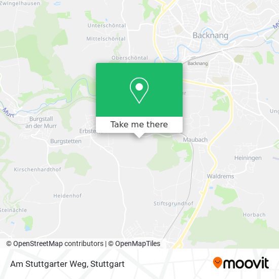 Am Stuttgarter Weg map