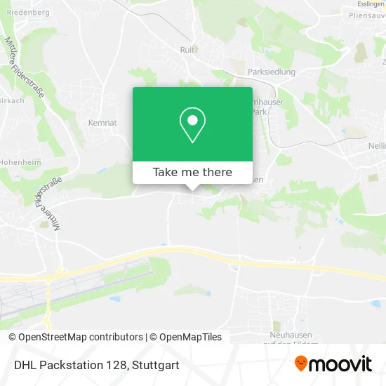 Карта DHL Packstation 128