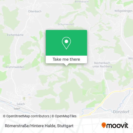 Römerstraße/Hintere Halde map