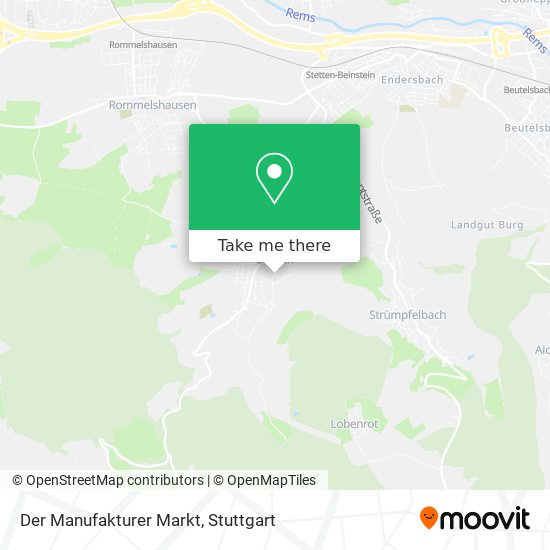 Der Manufakturer Markt map