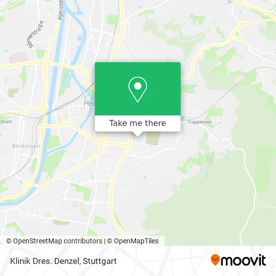 Карта Klinik Dres. Denzel