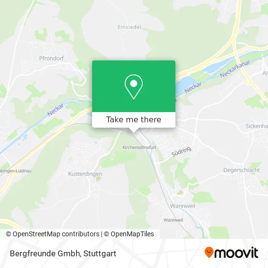 Карта Bergfreunde Gmbh