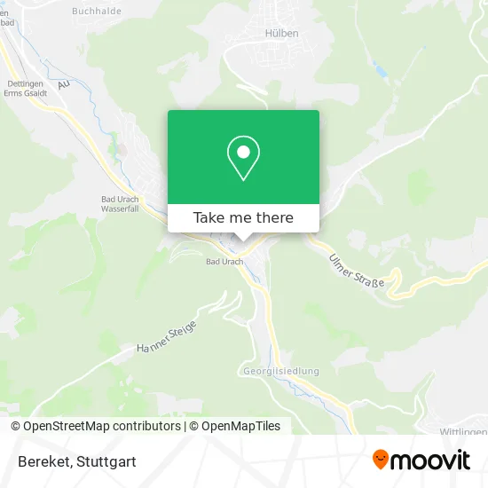 Карта Bereket