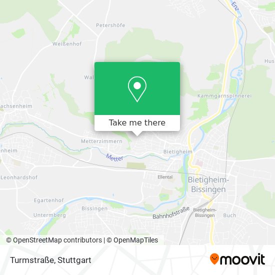 Turmstraße map
