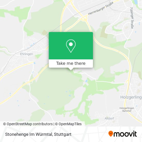 Stonehenge Im Würmtal map
