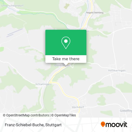 Franz-Schiebel-Buche map