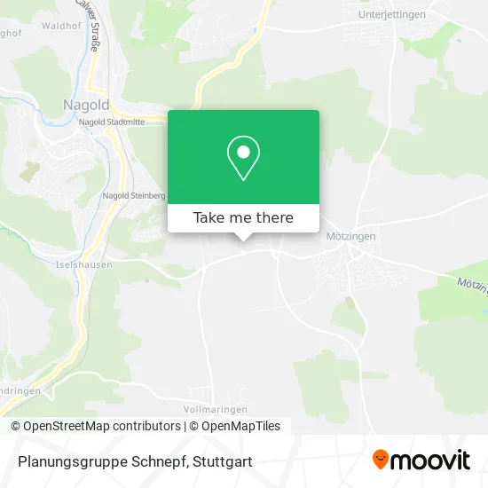 Карта Planungsgruppe Schnepf