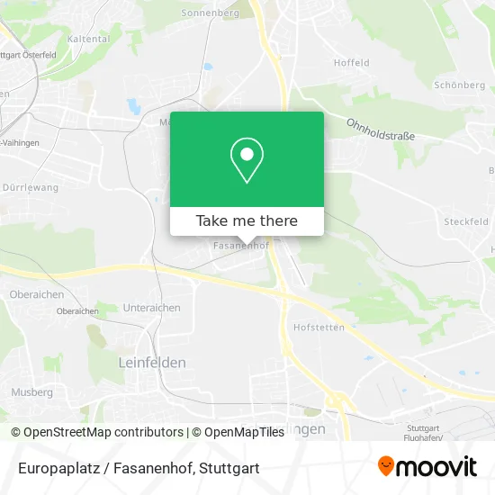 Карта Europaplatz / Fasanenhof